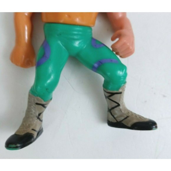 Vintage 1990 Titan Sports WWF/WWE Jake The Snake Roberts 4.25" Action Figure (A) - Picture 8 of 10